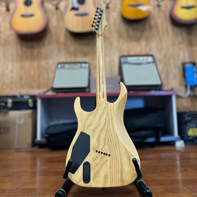 USED Zereth S6 Prototype Fanned Fret Electric Guitar w/ Case
