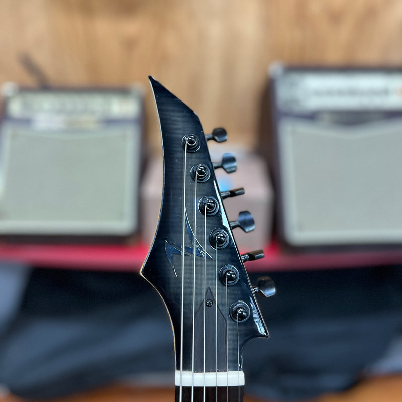 USED Zereth S6 Prototype Fanned Fret Electric Guitar w/ Case