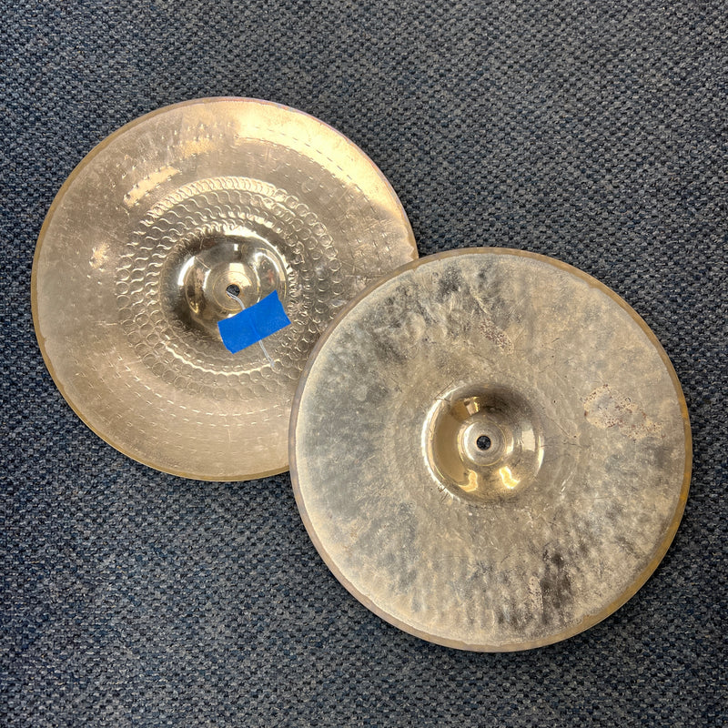 USED Zildjian Bronze Scimitar Hi-Hat Cymbal PAIR