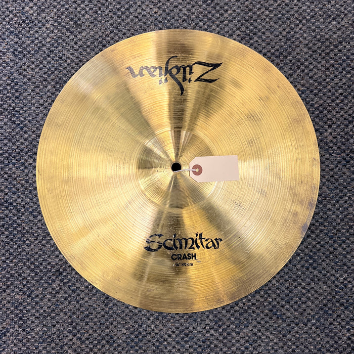 USED Zildjian Scimitar 16" Crash Cymbal