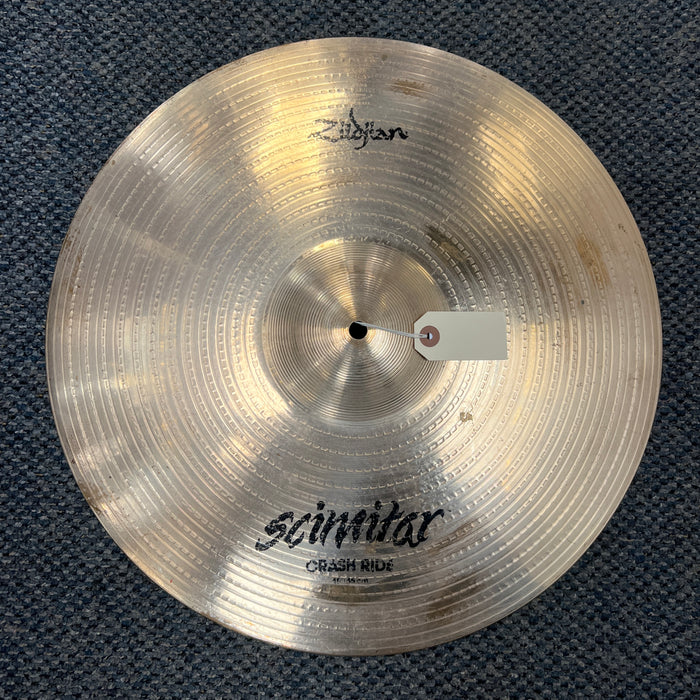USED Zildjian Scimitar 18" Crash/Ride Cymbal