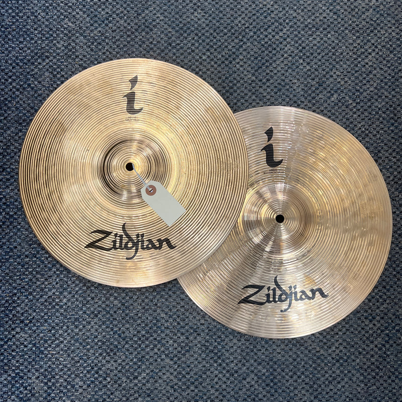 USED Zildjian i Series 14" Hi Hat Cymbal PAIR