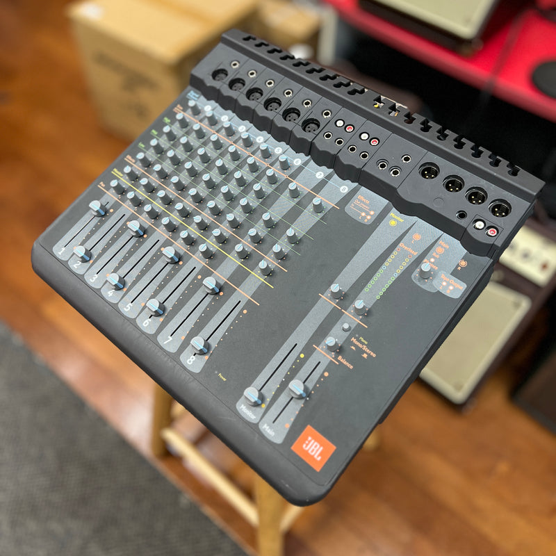 USED jbl eon Musicmix 10 Channel Stereo Mixer w/ Original Box