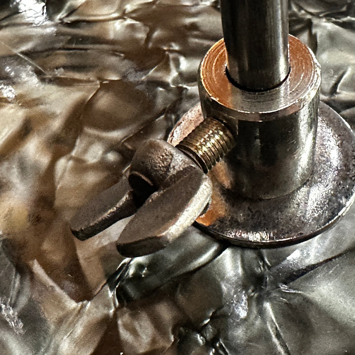 VINTAGE 1950's WFL / Ludwig 4-pc Shell Pack, Black Oyster Pearl