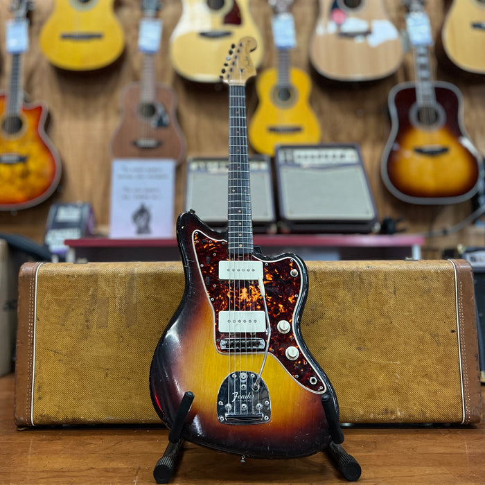 VINTAGE 1959 Fender Jazzmaster Solidbody Electric Guitar, Sunburst w/ OHSC - Serial # 33460