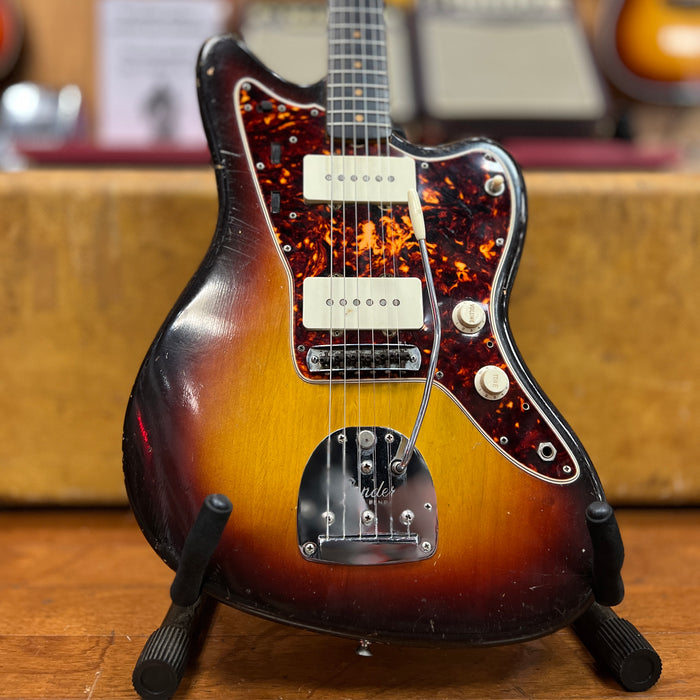 VINTAGE 1959 Fender Jazzmaster Solidbody Electric Guitar, Sunburst w/ OHSC - Serial # 33460