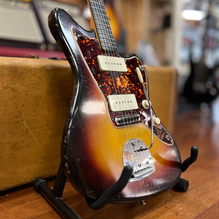 VINTAGE 1959 Fender Jazzmaster Solidbody Electric Guitar, Sunburst w/ OHSC - Serial # 33460