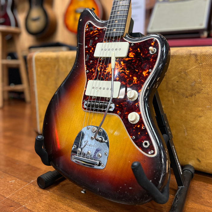 VINTAGE 1959 Fender Jazzmaster Solidbody Electric Guitar, Sunburst w/ OHSC - Serial # 33460