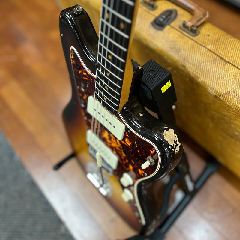 VINTAGE 1959 Fender Jazzmaster Solidbody Electric Guitar, Sunburst w/ OHSC - Serial # 33460