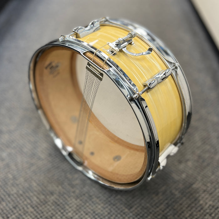 VINTAGE 1960's Olympic MIE 4-Piece Drum Shell Pack, White Marine Pearl