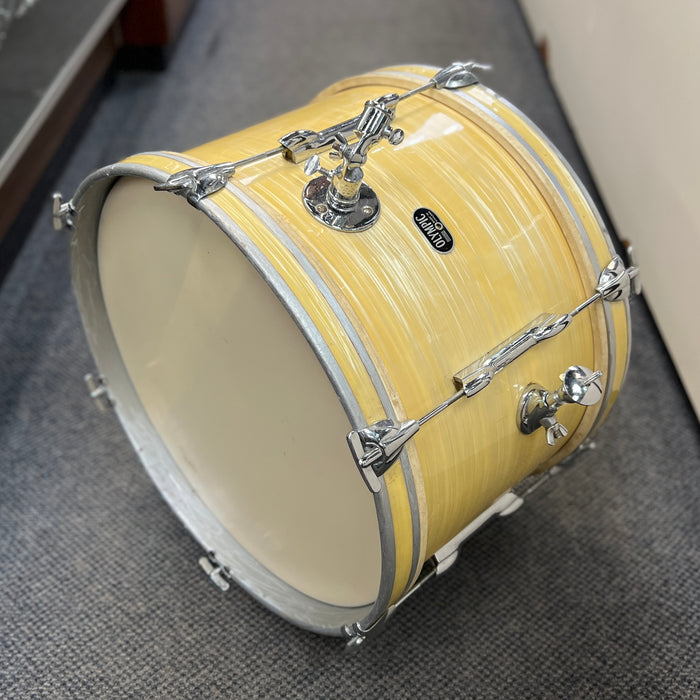 VINTAGE 1960's Olympic MIE 4-Piece Drum Shell Pack, White Marine Pearl