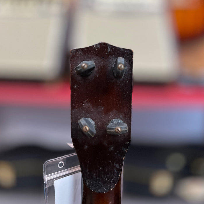 VINTAGE 1960s Silvertone Soprano Ukulele, Brown Sunburst