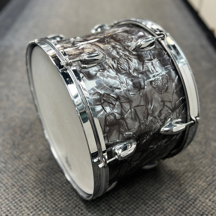 VINTAGE 1960's Stewart MIJ 3-Piece Drum Shell Pack, Black Diamond