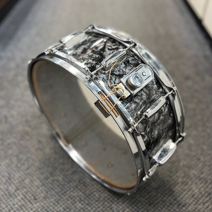 VINTAGE 1960's Stewart MIJ 4-Piece Drum Shell Pack, Black Diamond