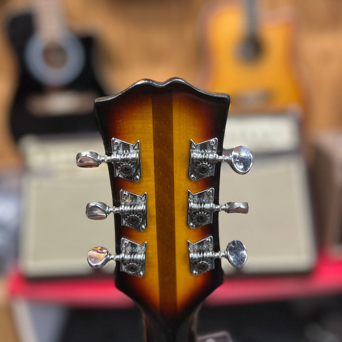 VINTAGE 1960's Tempo (Aria Univox) Hollowbody Electric Guitar, Redburst MIJ Japan