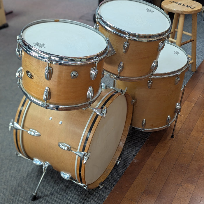 VINTAGE 1966 Slingerland 4-Piece Shell Pack - Natural Maple