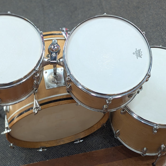VINTAGE 1966 Slingerland 4-Piece Shell Pack - Natural Maple