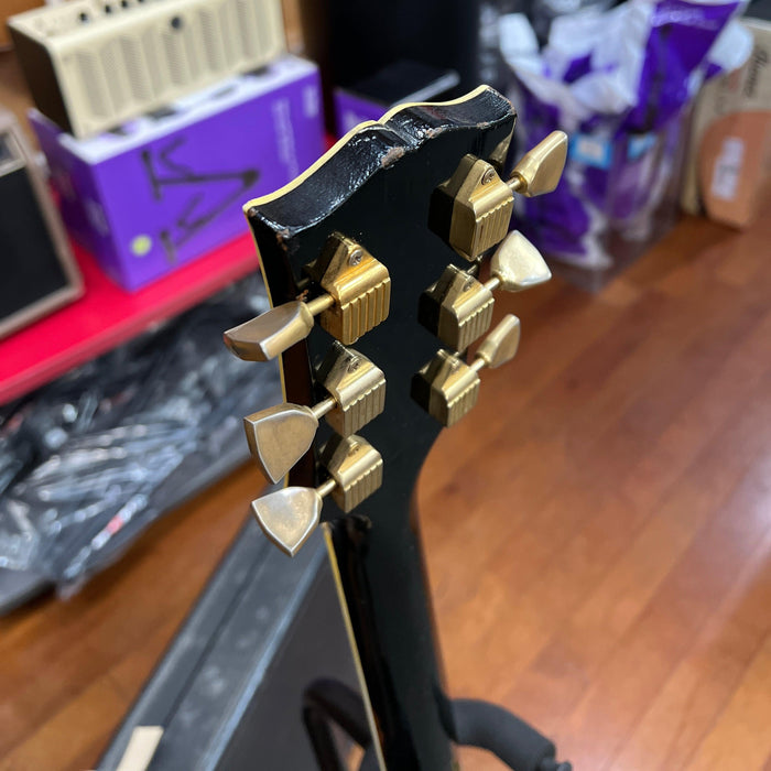 VINTAGE 1969 Gibson Les Paul Custom, Black  w/ Original Hard Case