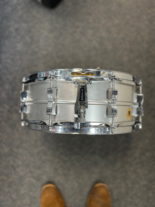 VINTAGE 1969 Ludwig Acrolite Snare Drum, 5x14" with Case and Stand