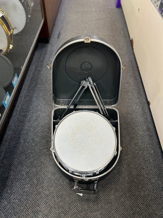 VINTAGE 1969 Ludwig Acrolite Snare Drum, 5x14" with Case and Stand