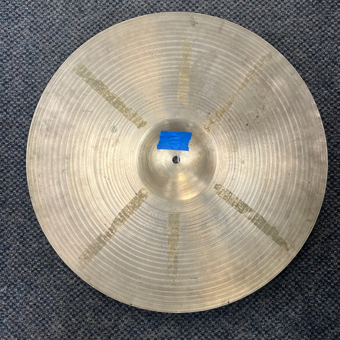 VINTAGE 1970's Zildjian Avedis 20" Ride Cymbal