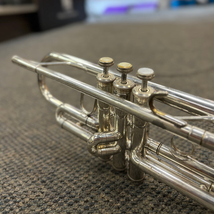 VINTAGE 1972-77 Yamaha YTR-734 Silver Trumpet Outfit