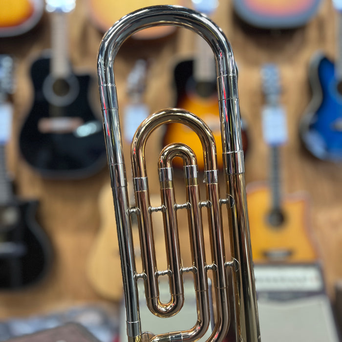 VINTAGE 1976 Olds Recording F-rotor Trombone w/ Original Case