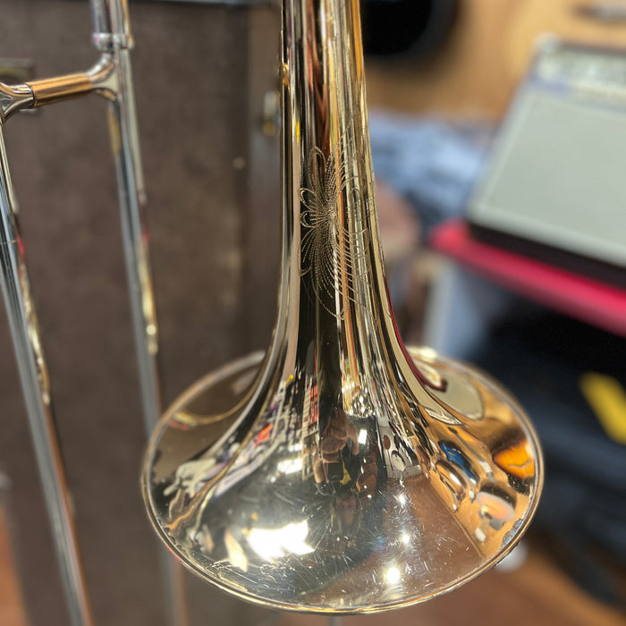 VINTAGE 1976 Olds Recording F-rotor Trombone w/ Original Case