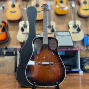 VINTAGE 1982 Alvarez 5051 60th Anniversary Acoustic Guitar-Dirt Cheep