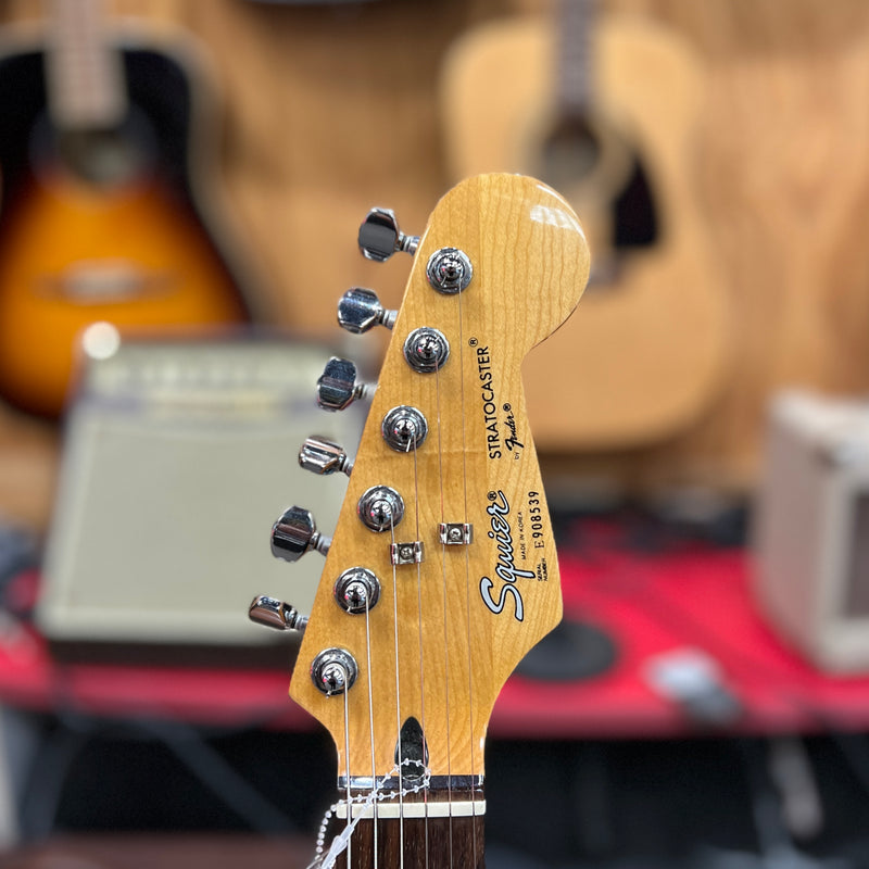 VINTAGE 1989 Fender Squier Stratocaster, Red