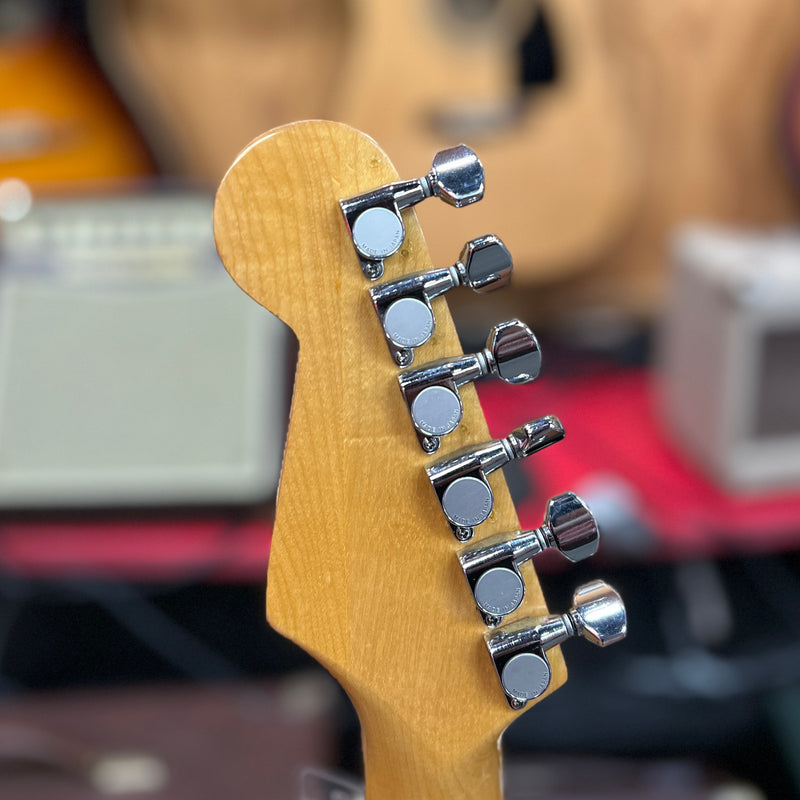 VINTAGE 1989 Fender Squier Stratocaster, Red