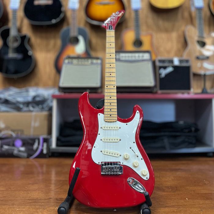 VINTAGE 1990's Epiphone S-310 Solidbody Electric Guitar, Fiesta Red