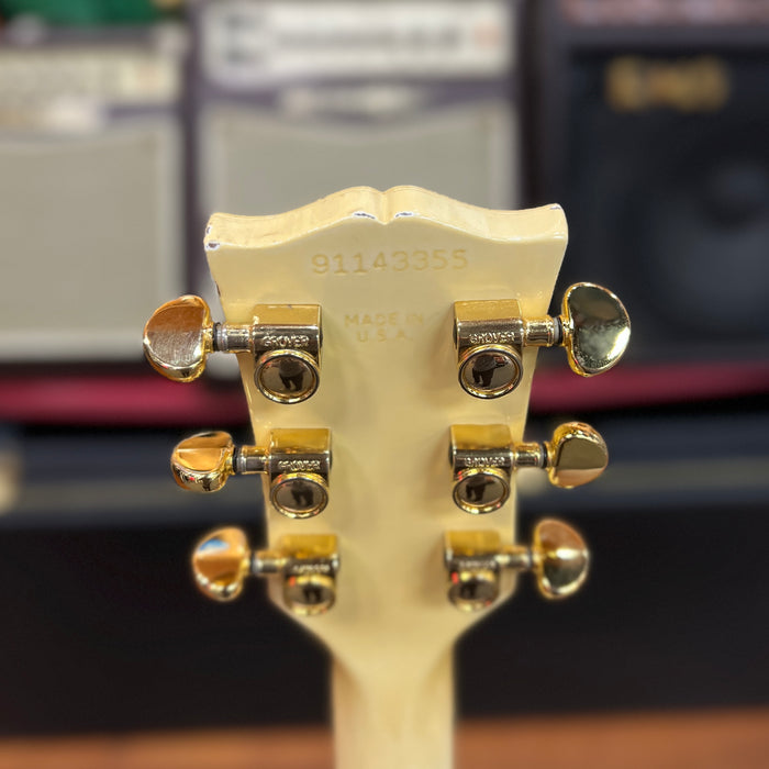 VINTAGE 1993 Gibson Les Paul Custom w/ OHSC, Alpine White, USA