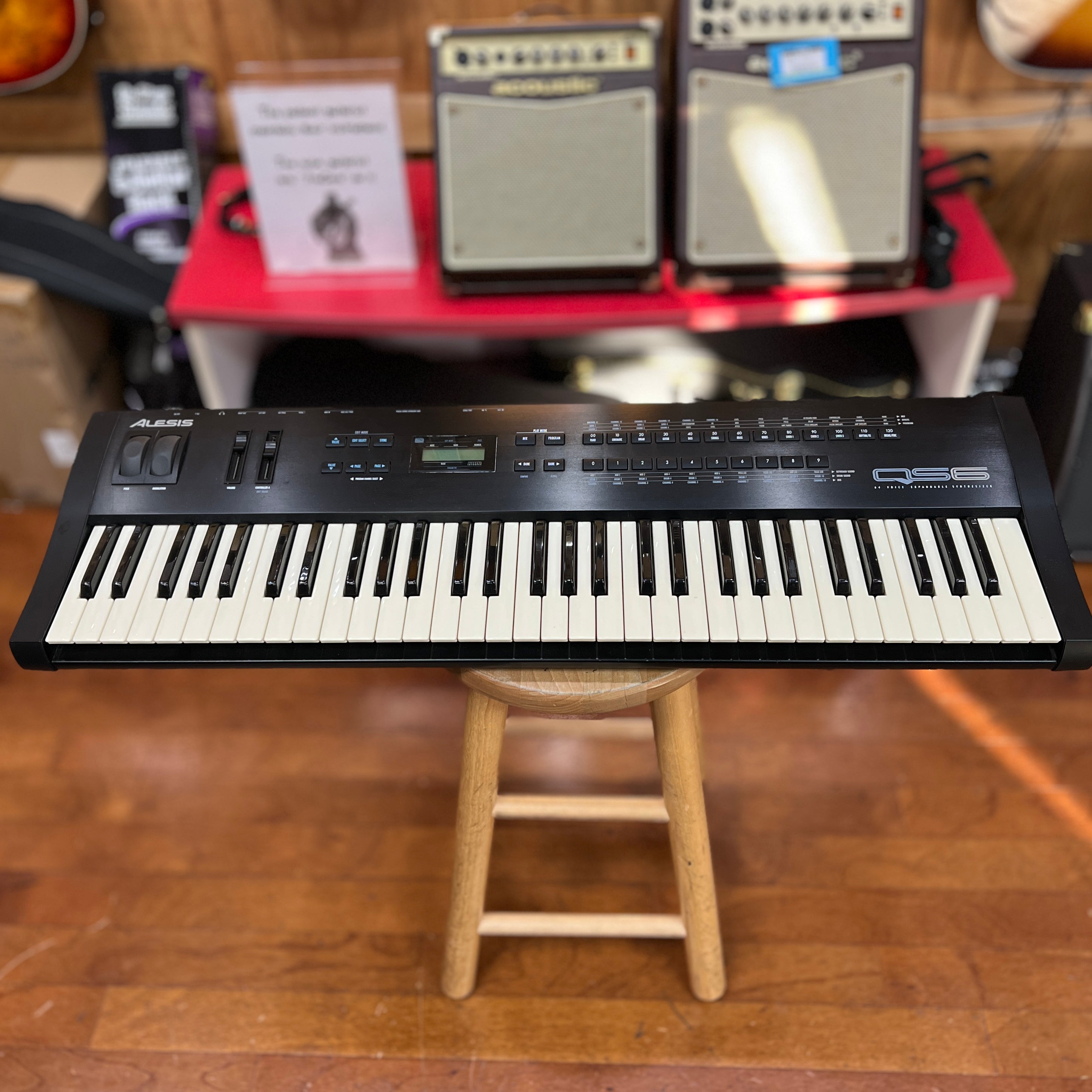 VINTAGE Alesis QS6 Keyboard — Dirt Cheep