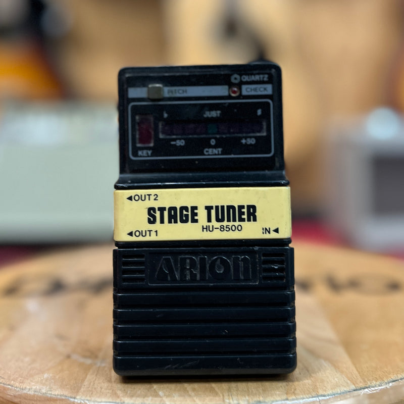 VINTAGE Arion HU-8500 Stage Tuner Pedal, Made in Japan
