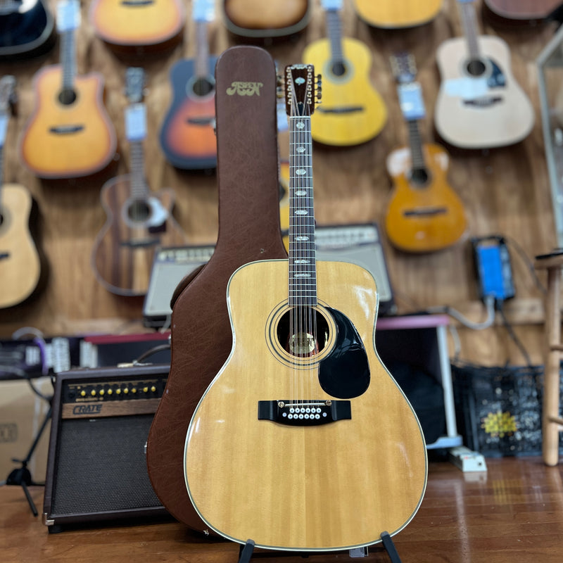 VINTAGE Aspen 12 String Acoustic Guitar w/ OHSC