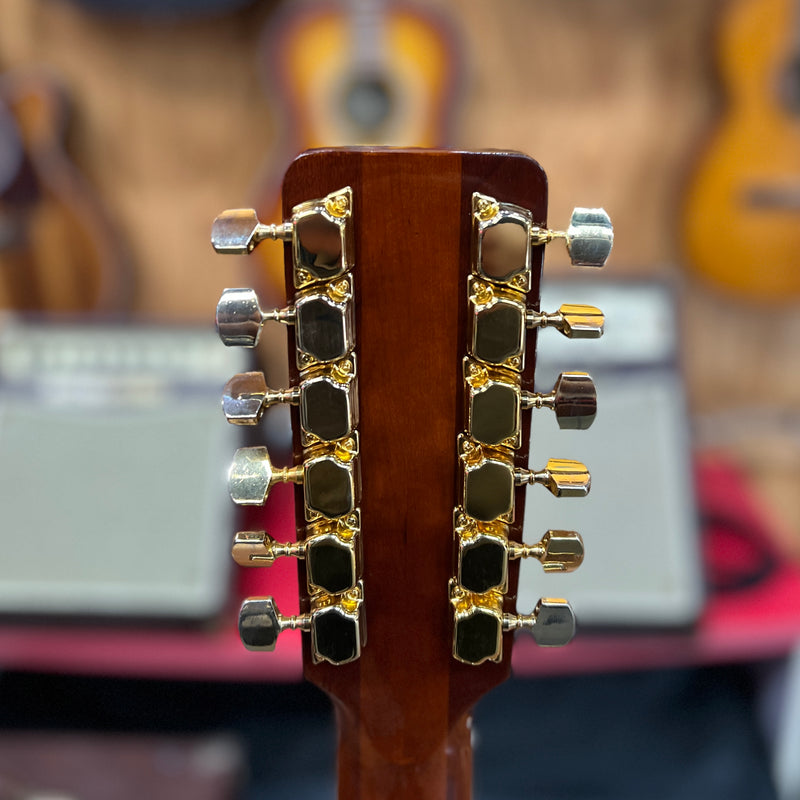 VINTAGE Aspen 12 String Acoustic Guitar w/ OHSC