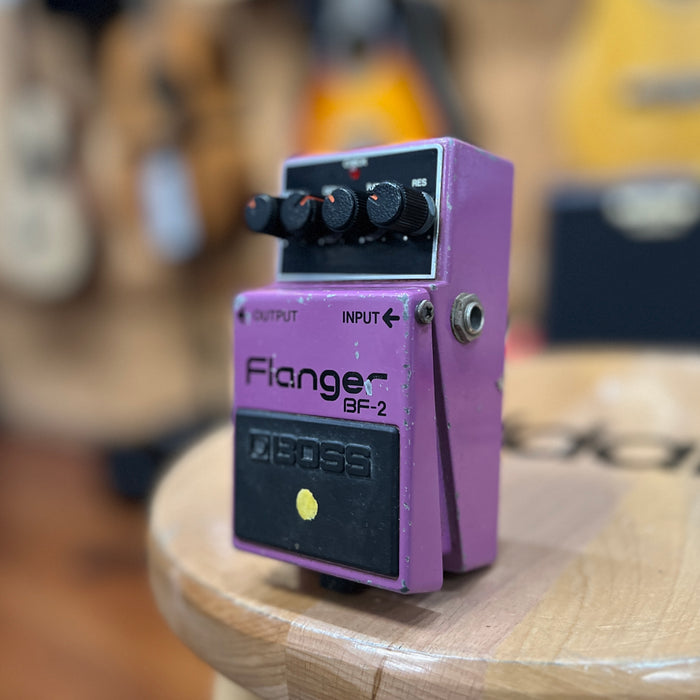 VINTAGE Boss BF-2 Flanger Pedal 1984-1990 (Green Label) MIJ