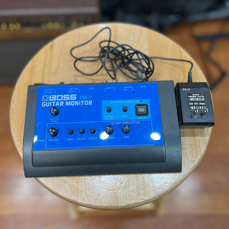 VINTAGE Boss TM-7 Guitar Monitor
