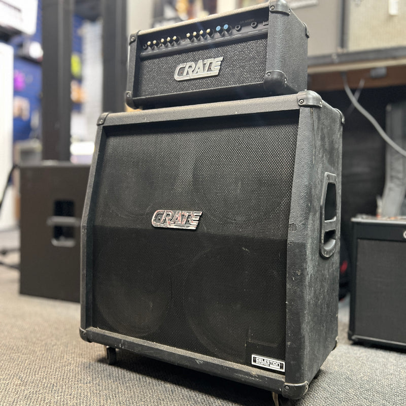 VINTAGE Crate GX 1200H Head & G412XS Cabinet