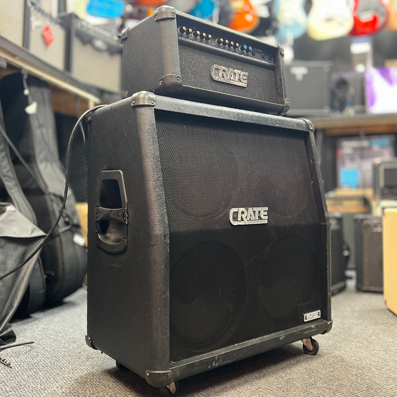 VINTAGE Crate GX 1200H Head & G412XS Cabinet-Dirt Cheep