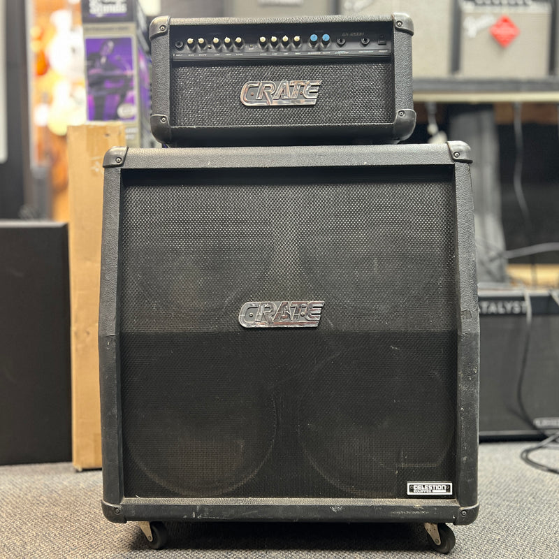 VINTAGE Crate GX 1200H Head & G412XS Cabinet