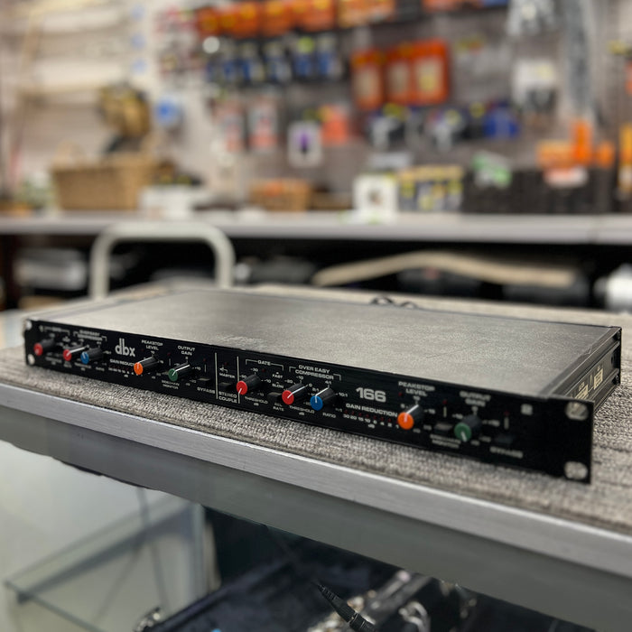 VINTAGE DBX 166 Stereo Compressor/Limiter — Dirt Cheep