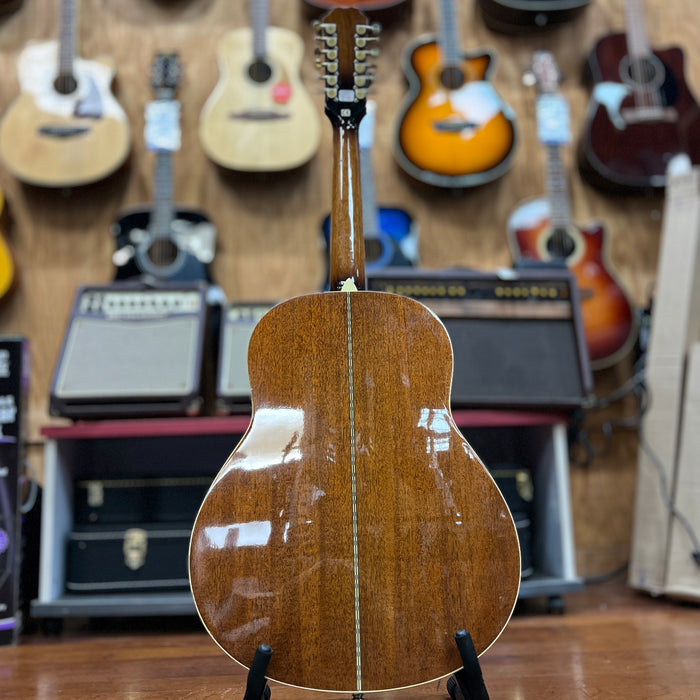 VINTAGE Epiphone AJ-18s L/H-12 Left Handed 12 String Acoustic Electric Guitar