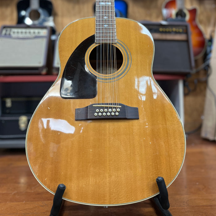 VINTAGE Epiphone AJ-18s L/H-12 Left Handed 12 String Acoustic Electric Guitar