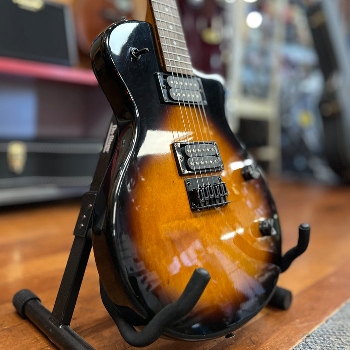 VINTAGE Harmony LP Special Copy Electric Guitar, Brown Burst