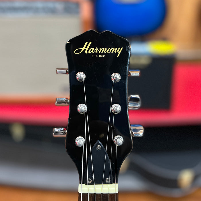 VINTAGE Harmony LP Special Copy Electric Guitar, Brown Burst