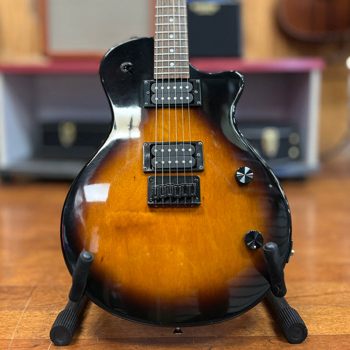 VINTAGE Harmony LP Special Copy Electric Guitar, Brown Burst