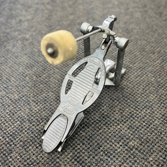 fastest single bass drum pedal VINTAGE Ludwig Speed Kick Single Bass Drum Pedal — Dirt Cheep