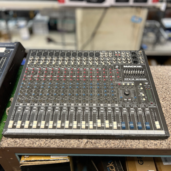 VINTAGE Mackie CFX16 Analog Mixer